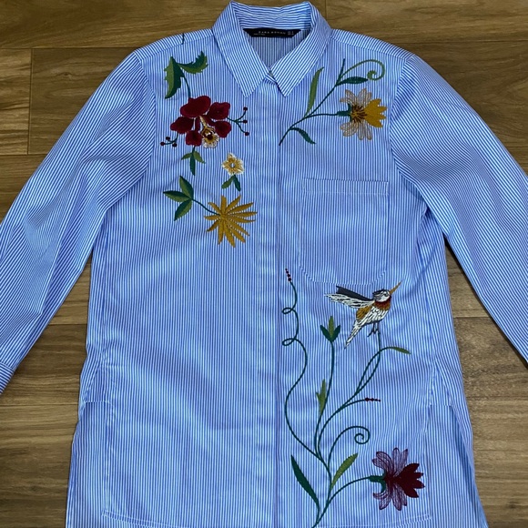 Zara Button-down Top - Picture 4 of 9